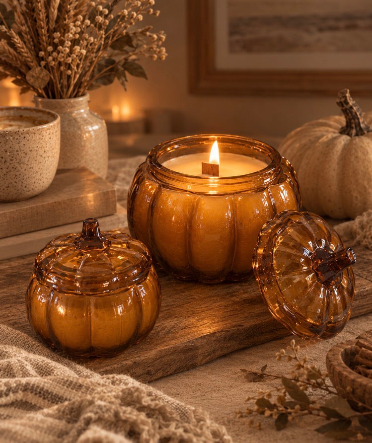LIMITED EDITION | Autumn Woods Pumpkin Candle