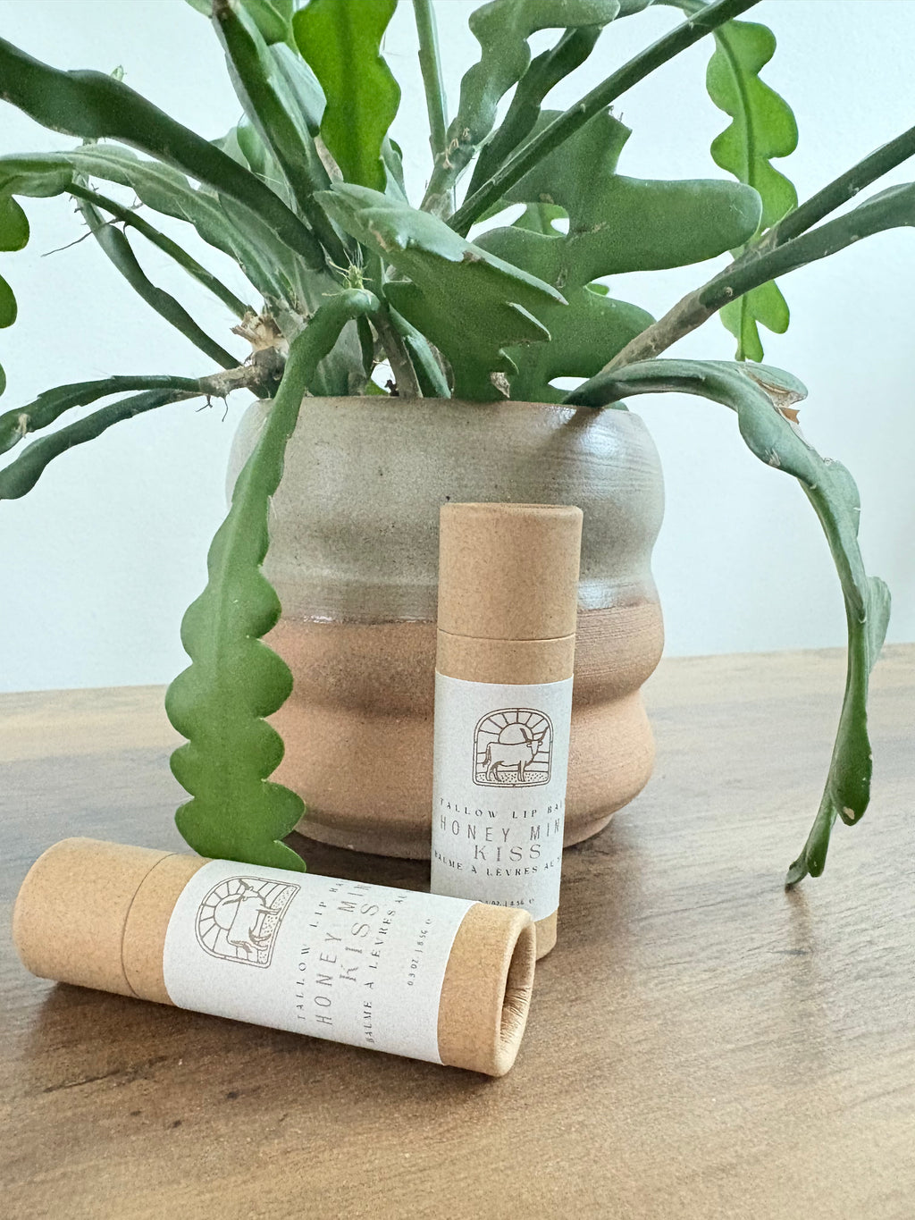 Honey Mint Kiss Tallow Lip Balm